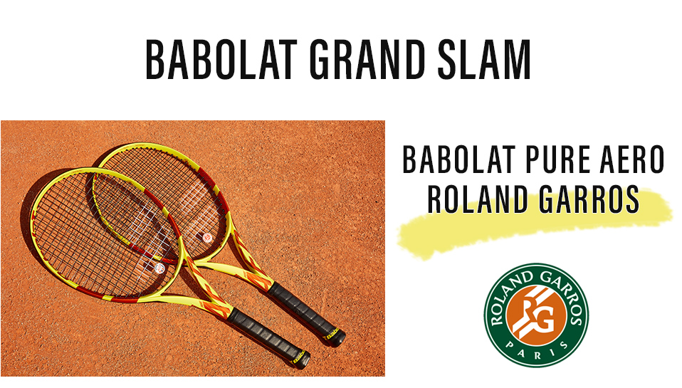 Babolat Roland Garros Pure Aero Tennis Rackets