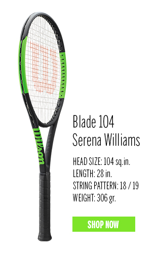 Wilson Blade 104 CV Serena Williams Tennis Racquet