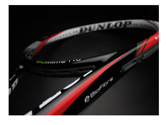 Dunlop Biofibre Tennis Racquet Closeup