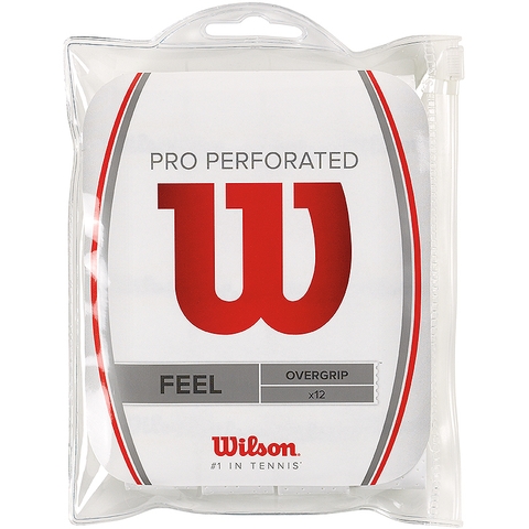  Wilson Pro Perforated Overgrip 12 Pack