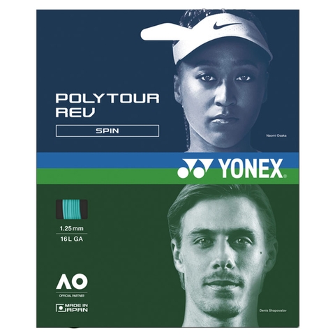  Yonex Poly Tour Rev 1.25 Tennis String Set