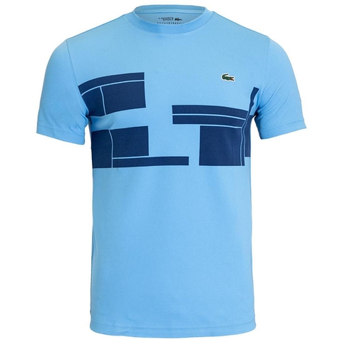  Lacoste Novak Graphic Men's Tennis Crew