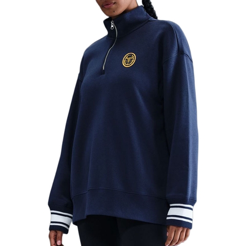  Nike Court Club Fleece 1/2 Zip Women's Tennis Jacket