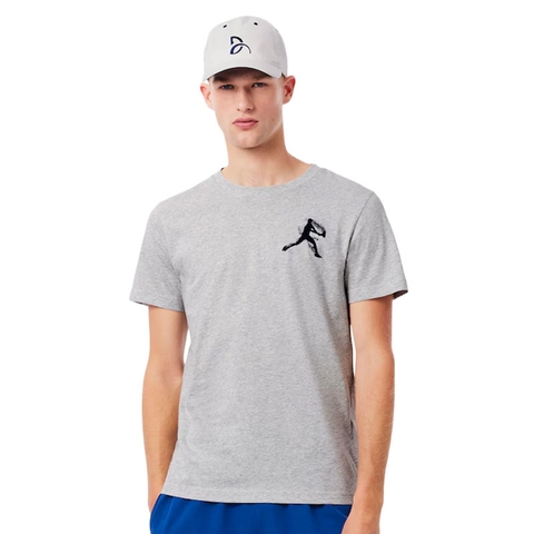  Lacoste Novak Fan Capsule Kit Men's Tennis Tee And Cap