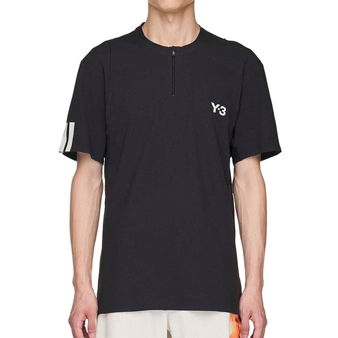  Adidas Y- 3 Zip Mens Tennis Tee