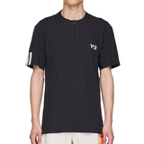 adidas Y-3 Zip Mens Tennis Tee