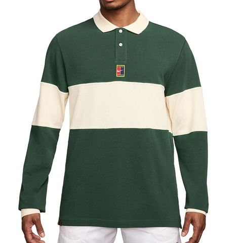  Nike Heritage Long Sleeve Men's Tennis Polo